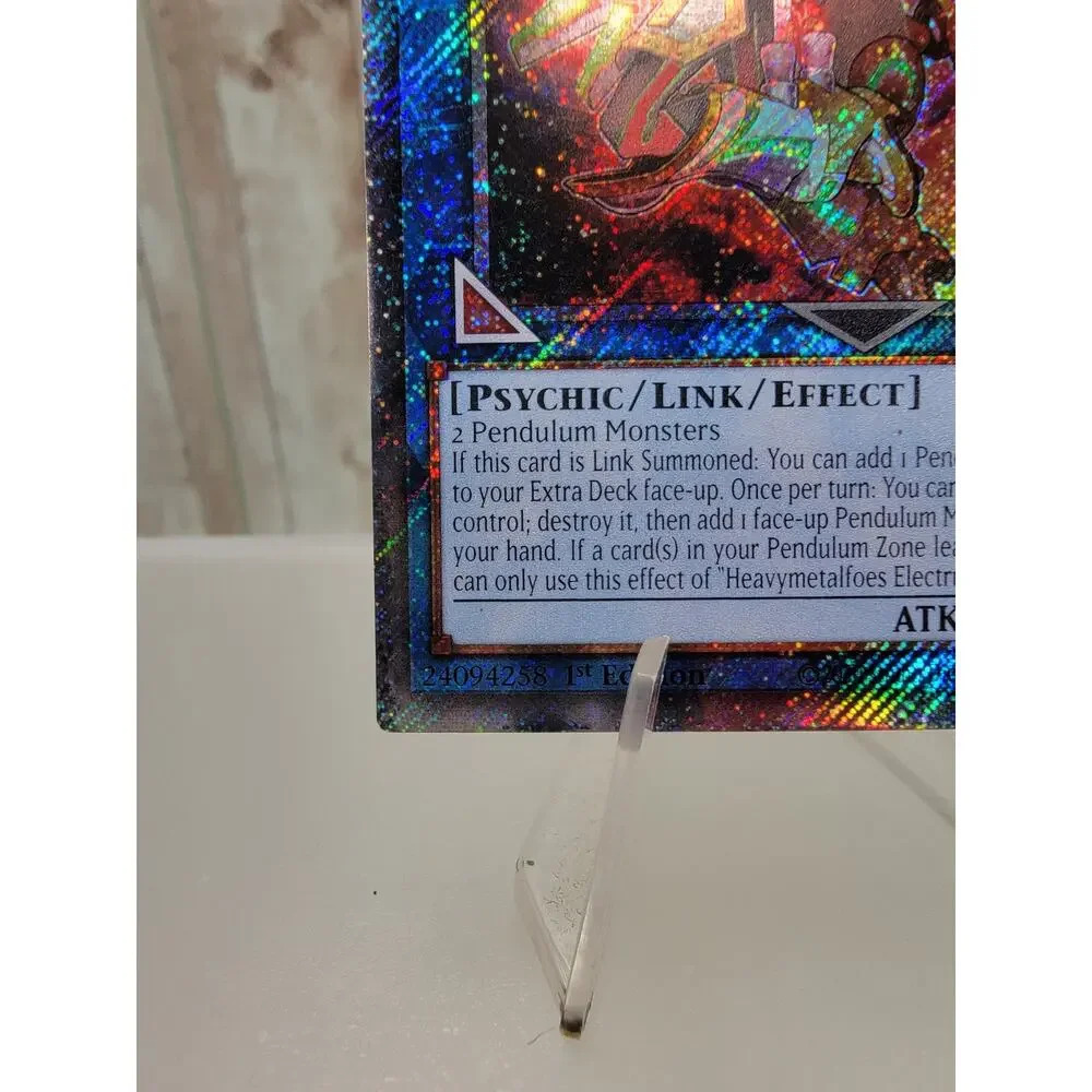 Yu-Gi-Oh! Quarter Century Stampede Heavymetalfoes Electrumite RA04-EN292 1st Ed